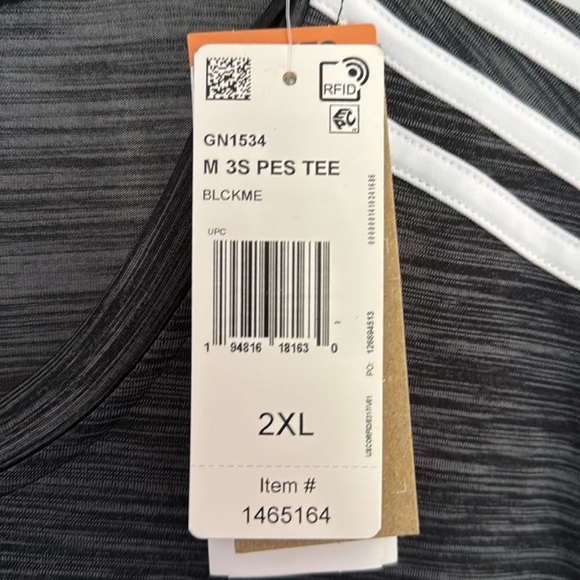 Adidas Workout Shortsleeve Shirt - Men’s - Picture 5 of 5